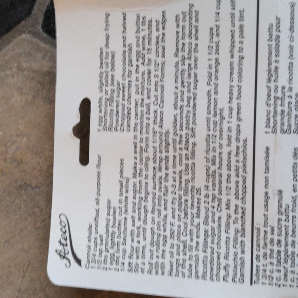 Ateco cannoli forms stainless steel new in package - Picture 3 of 3